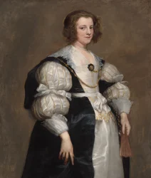 Lady with a Fan, c. 1628
