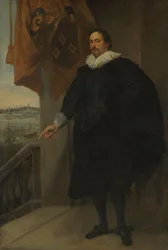 Portrait of Adriaan van der Borcht