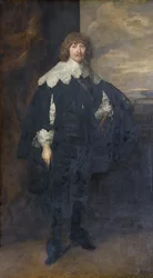 Portrait of William Cavendish (altered with blue sash)