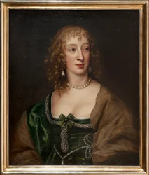 Portrait of Henrietta Maria, Queen of England (1609-1669)
