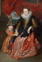 Susanna Fourment and Her Daughter, 1621