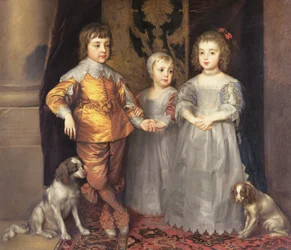 The Children of King Charles I of England and Queen Henrietta Maria, 1637