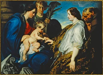 The Mystic Marriage of Saint Catherine of Alexandria