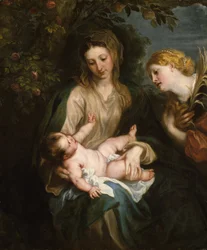 Virgin and Child with Saint Catherine of Alexandria, ca. 1630