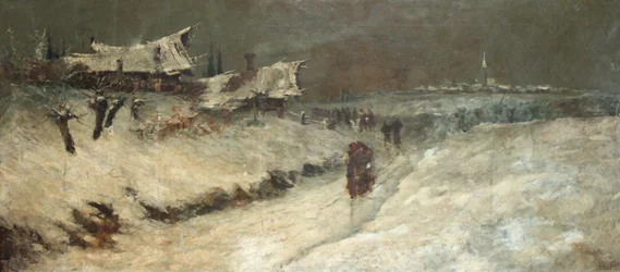 Funeral in San Donà, Italy