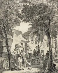 The Parade on the Boulevard, 1760