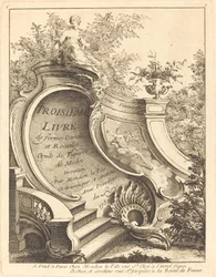 Third Book of Cartels and Rococo Forms (Title Page)