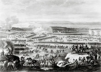 Battle of Austerlitz in Moravia