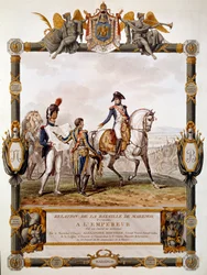 Frontispiece of the Battle of Marengo on 14 June 1800