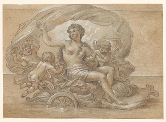 Galatea on Her Sea Chariot