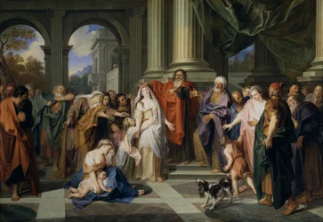 Susannah accused of adultery, 1695-1696