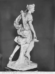 Marie-Adelaide de Savoie, Duchess of Burgundy, as Diana the Huntress, 1709 (marble)