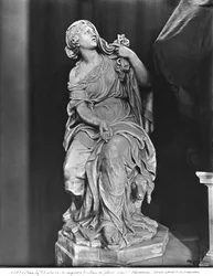 Tomb of Jean-Baptiste Colbert de Torcy (detail of Fidelity)