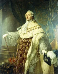 Portrait of Louis XV Wearing Robes of State