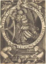 Self-Portrait (The Trade Card of Anthoine Jacquard)