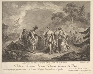 Arrival of Telemachus at the Island of Calypso
