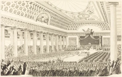 Opening of the Estates-General at Versailles, March 5, 1789
