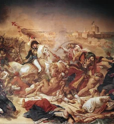 Battle of Abukir, General Murat Fighting Against Ottoman Army (detail)