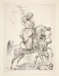 Chief of the Mamelukes on Horseback