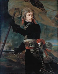Napoleon Bonaparte on the Bridge at Arcole