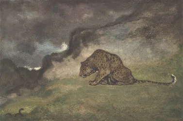 Leopard Watching Serpent, 1810-75