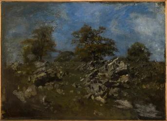 Landscape with Rock