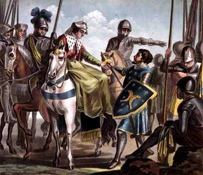 Jeanne de Navarre Takes the Count of Bar Prisoner