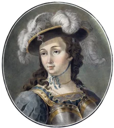 Portrait of Joan of Arc - Joan of Arc by Antoine Louis Francois Sergeant Marceau