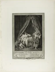 Rising, from Monument of the Physical and Moral Costume of the Late Eighteenth Century