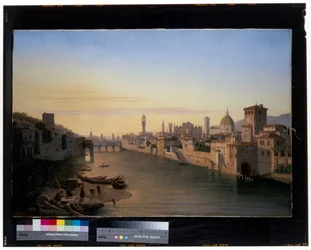 Florence, A View of the River Arno