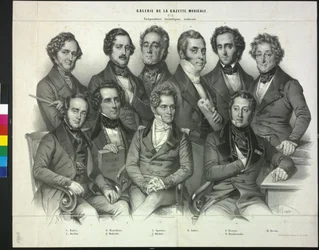 Group of Famous Composers
