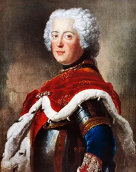 Portrait of Frederick II of Hohenzollern, known as Frederick the Great