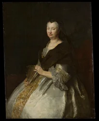 Portrait of Zofia Jadwiga von Tettau (Sophia Hedwig von Tettau 1662-1733)