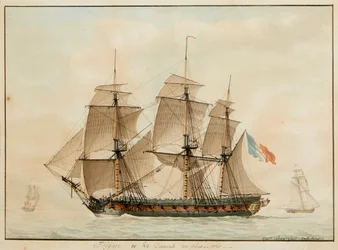 Frigate & 40 Cannons at Close Range