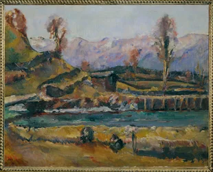 Landscape near Maishofen, Austria
