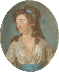 Portrait of the Writer Elisa von der Recke
