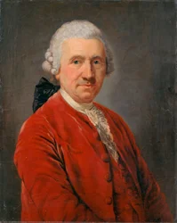 Portrait of the actor Conrad Ekhof