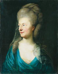Portrait of Johanna Henriette Louise Countess of Bestucheff-Rumin, née von Carlowitz (1717-1787) (?)