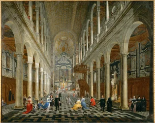 Interior of the Jesuit Church in Antwerp