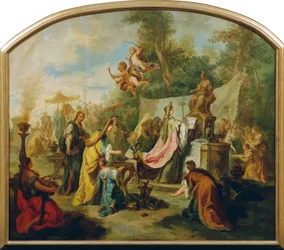Ancient Sacrifice Scene
