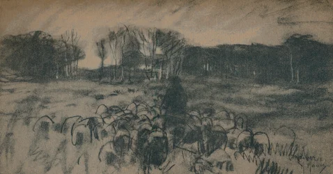 A Sketch of a Shepherd and His Flock