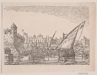 Harbor by the Mediterranean