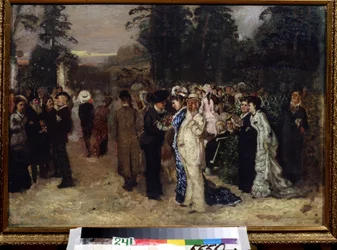 Public merrymaking in Sokolniki