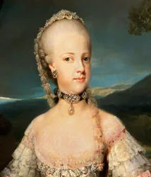 Portrait of Mary Carolina of Austria