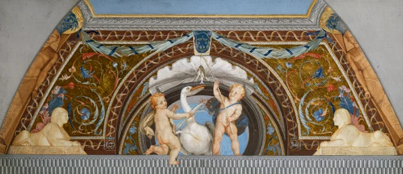 Putti with a Pelican (detail)