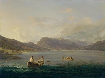 Austrian Alpine Lake