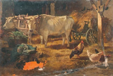 Oxen in the Stable