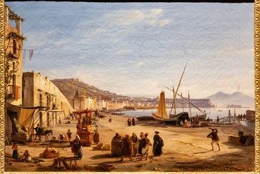 Chiaia Beach from Mergellina