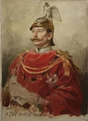 Portrait of Wilhelm II, Emperor of Germany and King of Prussia