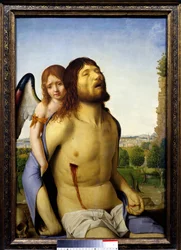 The Dead Christ Supported by an Angel